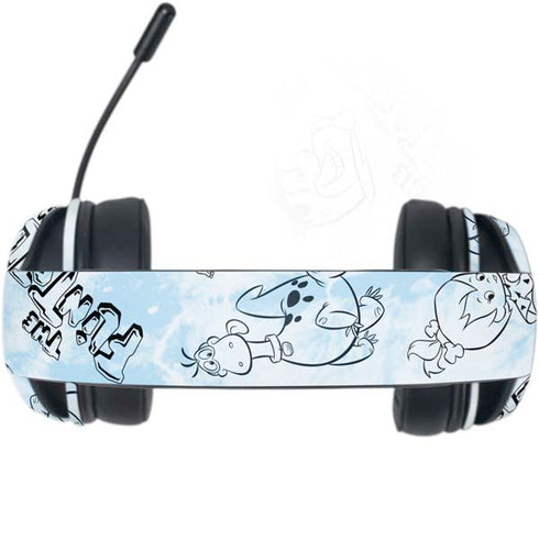 The Flinstones The Flintstones Tie Dye Print Razer Kraken X Skin
